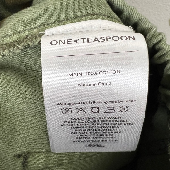 One Teaspoon Shabbies Boyfriend Drawstring Jeans - Picture 7 of 7